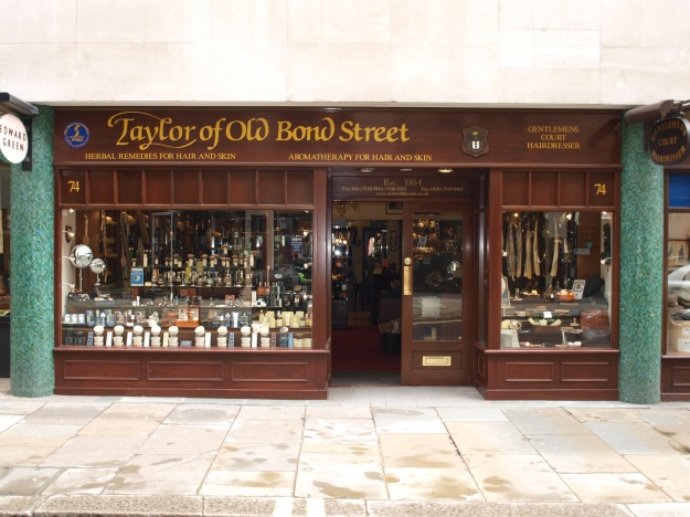 Taylor of Old Bond Street shop, London, May 7, 2012