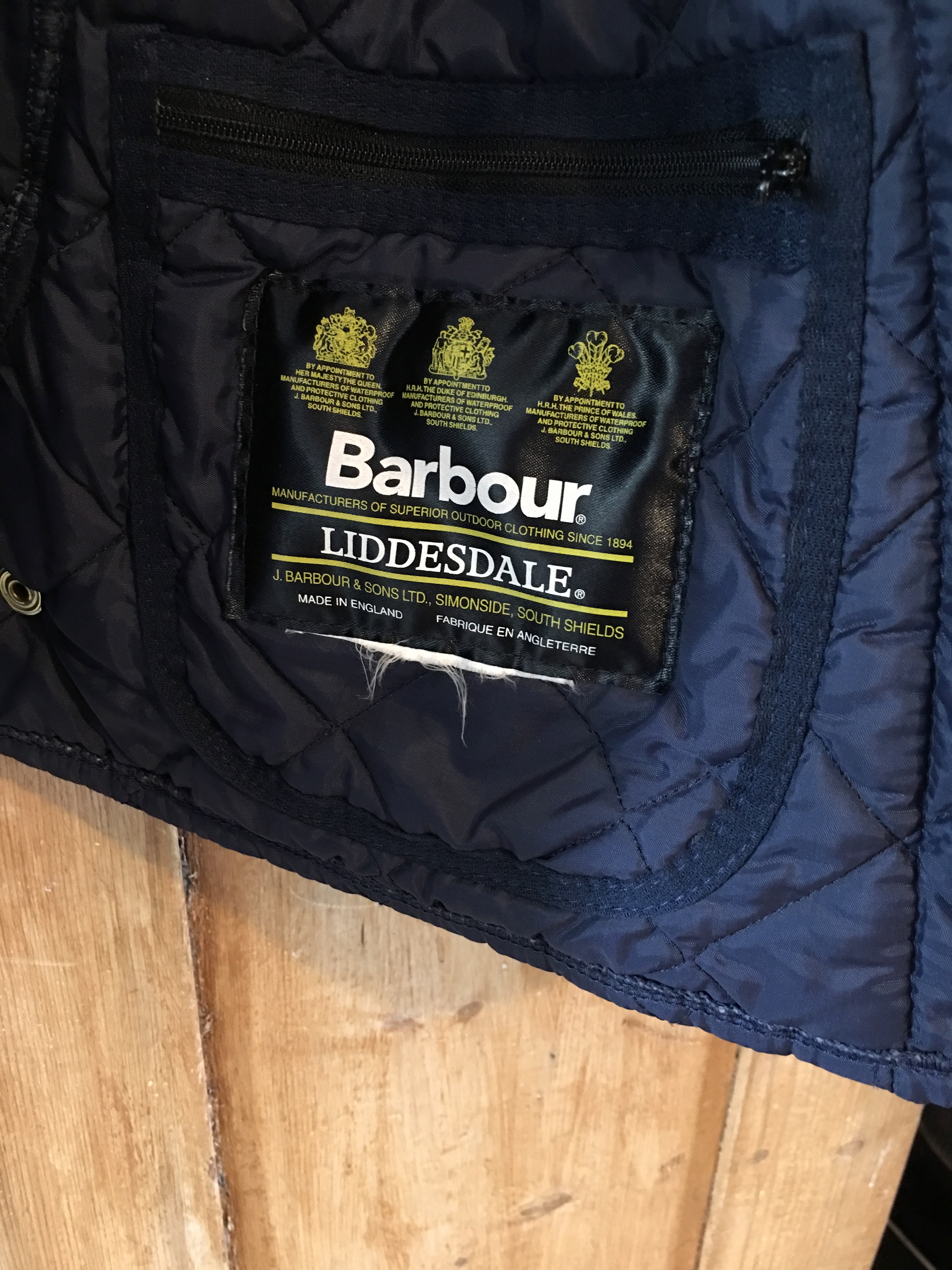 barbour international made in england