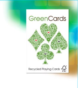 Redwood Green Cards recycled playing cards